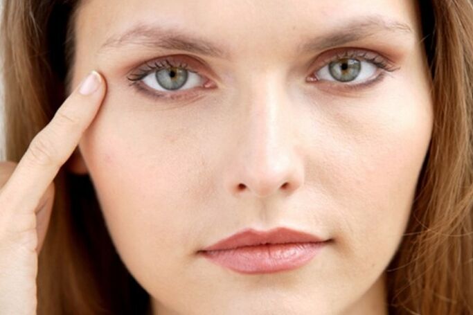 Wrinkles around the eyes